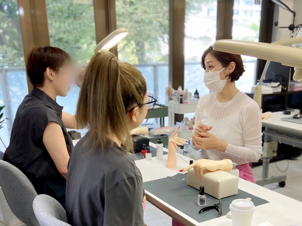 【9月開催】プレゼント付き！無料体験会の様子 名古屋市で検定合格率の高いネイルスクール｜中区栄久屋大通ネイルズガーデン