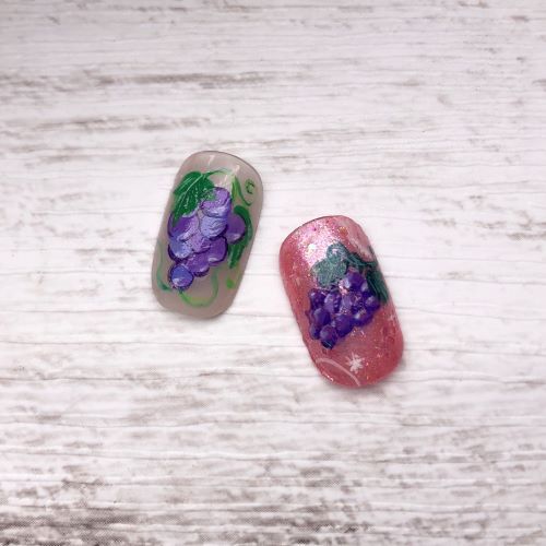 秋期アートテーマ 名古屋中区のネイルスクール 資格取得 Nails Garden